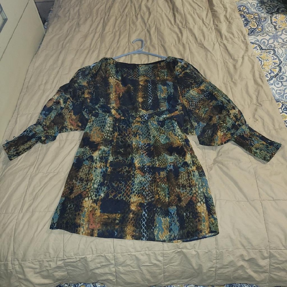 Multicolor Tunic Dress from Ark & Co.